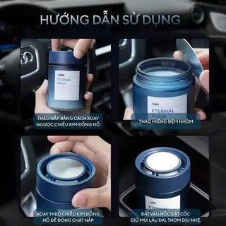 Sáp Thơm Ô Tô Thiên Nhiên Cao Cấp 180g-Khuếch Tán Hương Thơm Lâu, Trang Trí Xe Hơi