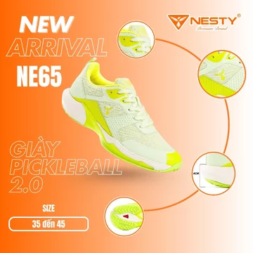 Giày Pickleball NESTY – Êm Nhẹ, Bám Sân Tốt, Thoáng Khí ( KO1 )