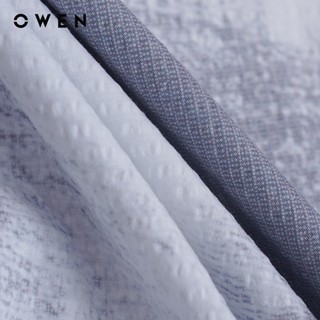 Owen - Áo sơ mi ngắn tay J-Form AJ260148NT màu Xám chất liệu Seersucker