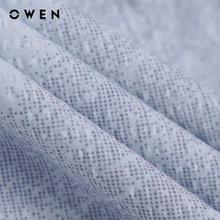 Owen - Áo sơ mi ngắn tay J-Form AJ260149N màu Xám chất liệu Seersucker