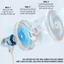 Quạt Cây Đứng Cao Cấp 7 Cánh Điều Khiển Từ Xa,Thiết Kế Cánh Quạt 2 Lớp Cung Cấp Luồng Gió Siêu Êm