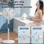 Quạt Cây Đứng Cao Cấp 7 Cánh Điều Khiển Từ Xa,Thiết Kế Cánh Quạt 2 Lớp Cung Cấp Luồng Gió Siêu Êm