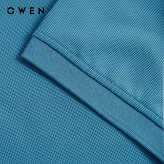 Owen - Áo polo Body Fit APV262050 màu Xanh chất liệu Nylon spandex