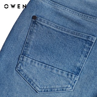 Owen - Quần jeans Regular Fit QJR263090 màu Xanh nhạt chất liệu Cotton Spandex 99/1
