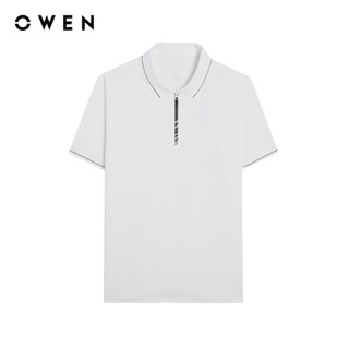 Owen - Áo polo Body Fit APV262051 màu Trắng chất liệu Nylon spandex