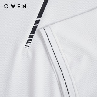 Owen - Áo polo Body Fit APV262051 màu Trắng chất liệu Nylon spandex