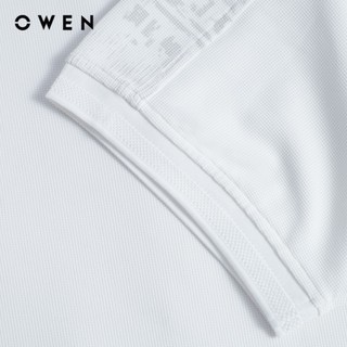 Owen - Áo polo Body Fit APV262048 màu Trắng chất liệu Nylon spandex