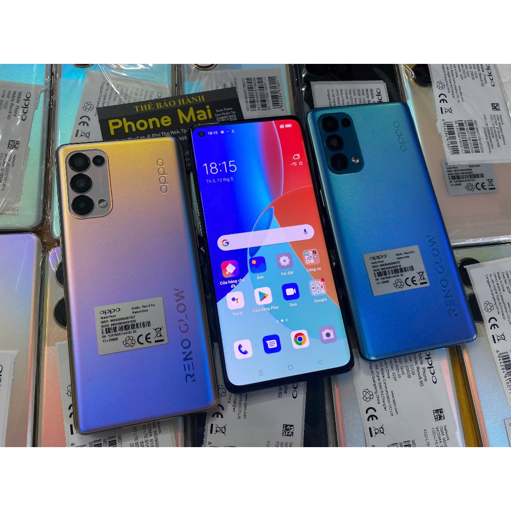 Điện Thoại OPPO Reno5 Pro 5G 12GB/256GB, Zin Đẹp ,Có Vân Tay Màn Hình