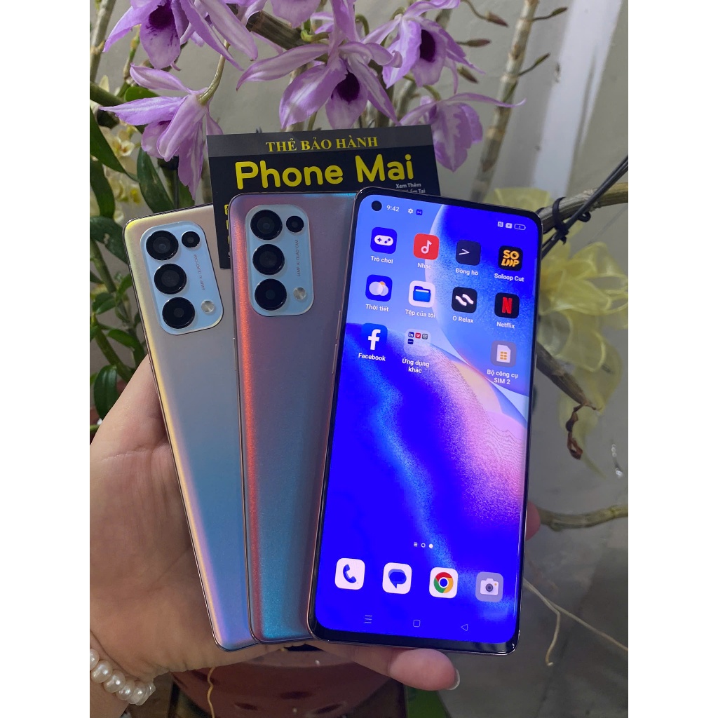 Điện Thoại OPPO Reno5 Pro 5G 12GB/256GB, Zin Đẹp ,Có Vân Tay Màn Hình
