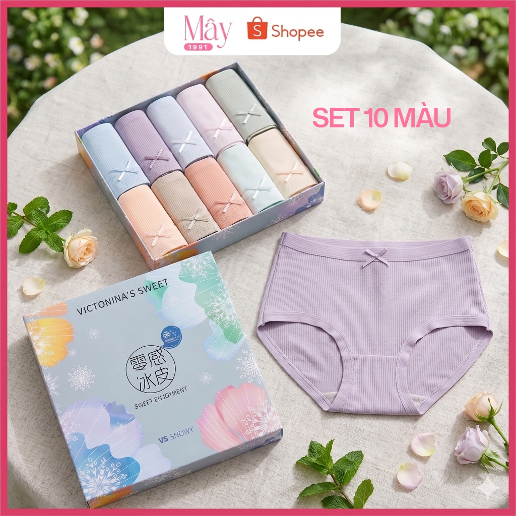 SET 10 QUẦN HỘP HOT NHẤT  2026 CO GIÃN THOÁNG KHÍ KHÁNG KHUẨN
