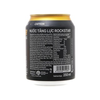 Thùng 24 lon nước tăng lực Rockstar 250ml