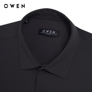 Owen - Áo sơ mi ngắn tay J-Form AJ260001NT màu Xám đậm chất liệu Nylon ripstop