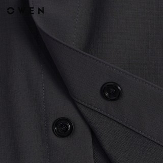 Owen - Áo sơ mi ngắn tay J-Form AJ260001NT màu Xám đậm chất liệu Nylon ripstop