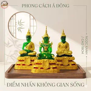 Tượng Trang Trí Để Bàn Phật Ngọc Cao 10cm – Thiết Kế Sang Trọng, Tinh Xảo