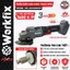 Combo máy mài Workfix WF-AG7600XCP P.in 20Cell 6Ah Motor mạnh mẽ, tốc độ 0-7600 vòng/phút