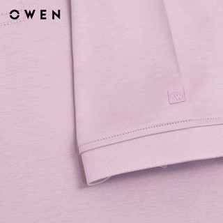 Owen - Áo polo Body Fit APV262069 màu Hồng chất liệu Cotton Amonia