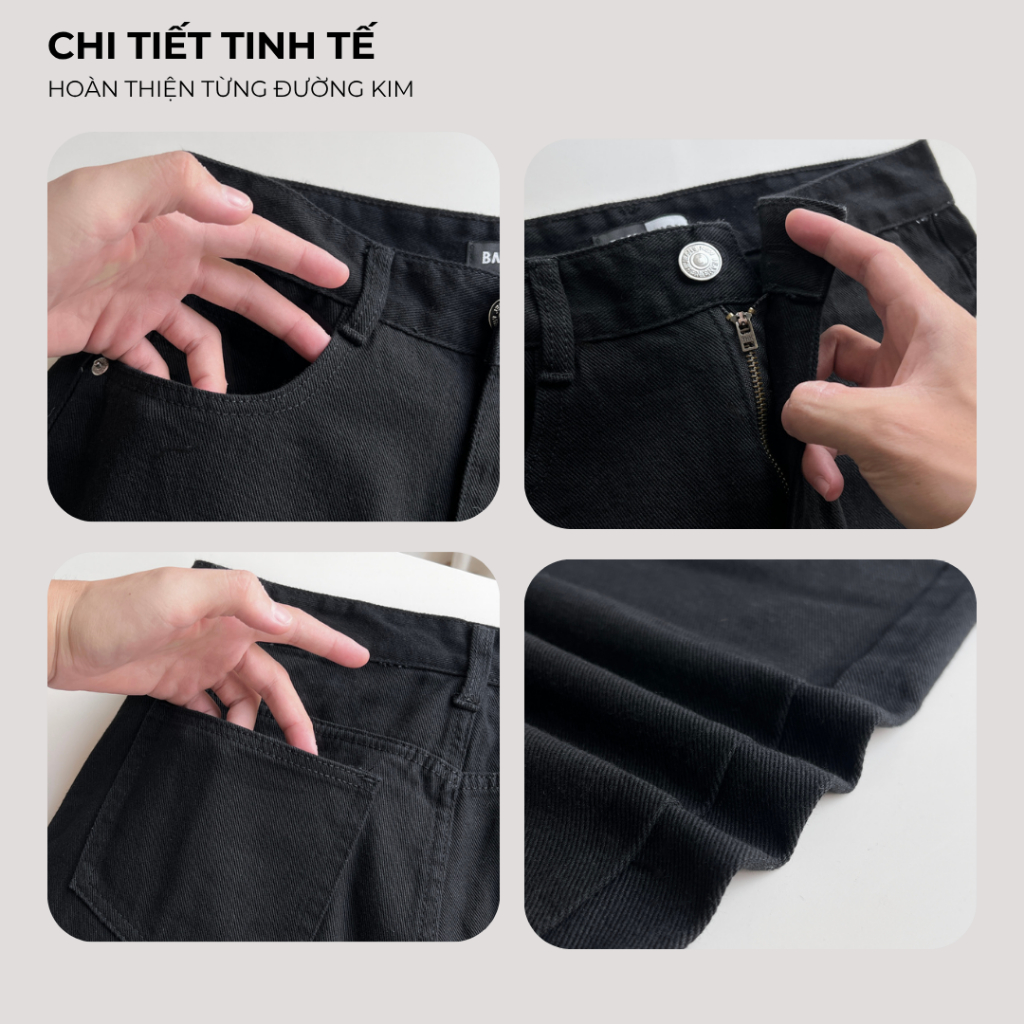 Quần kaki nam CREMA BAMI HOME, quần dài kaki ống suông basic, chất vải dày dặn, chuẩn form QK14 | BigBuy360 - bigbuy360.vn