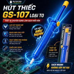 Hút thiếc màu xanh loại to GS-107 chất lượng tốt.