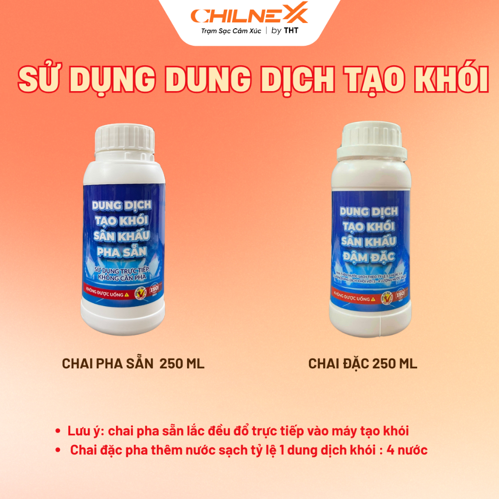 Máy Tạo Khói 600W CHILNEXX phun khói có led rgb phù hợp sân khấu sự kiện phòng karaoke sử dụng kèm đèn quét tia laser