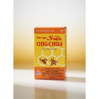 Kẹo Sữa Ong Chúa Mekophar Chai 20 Viên | Viên Ngậm Bổ Sung Dinh Dưỡng Cho Người Lớn & Trẻ Em