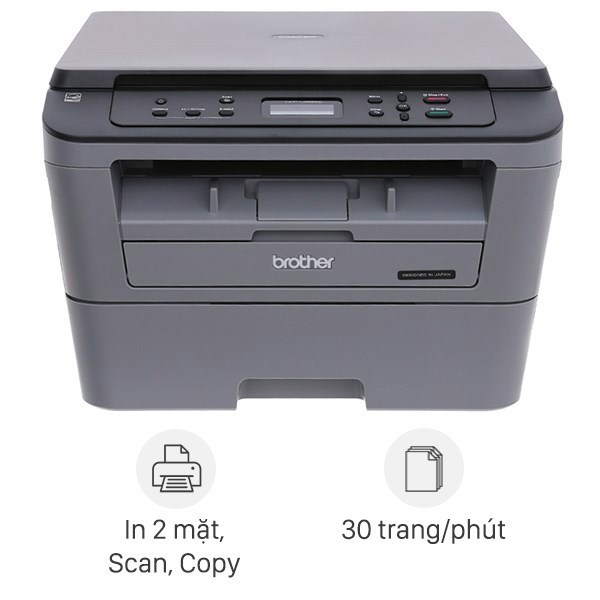 Máy in laser đa năng Brother DCP-L2520D (In/Scan/Copy) - Tốc độ in 30 ppm - In đảo mặt tự động