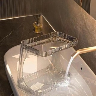 Khay Đựng Mỹ Phẩm Đồ Trang Điểm Để Bàn Trong Suốt, Kệ đựng son đựng bút tiện lợi