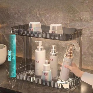 Khay Đựng Mỹ Phẩm Đồ Trang Điểm Để Bàn Trong Suốt, Kệ đựng son đựng bút tiện lợi