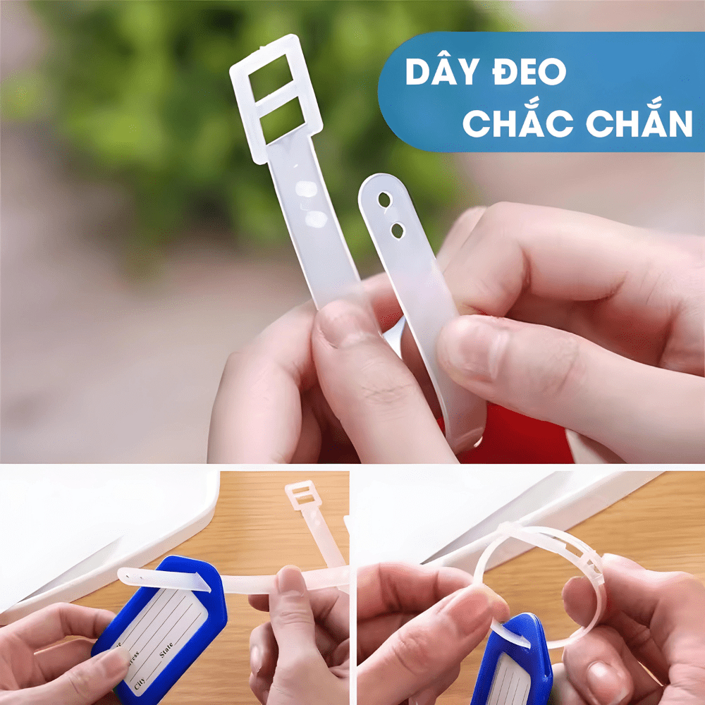 Thẻ Tên Treo Vali Hành Lý Nhiều Màu Sắc Nổi Bật Thiết Kế Nhỏ Gọn Tiện Lợi Đánh Dấu Hành Lý Thông Tin Cá Nhân