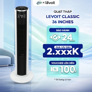 Quạt Tháp Không Cánh Levoit Classic 36 Inches – Làm Mát Nhanh Cho Phòng Ngủ
