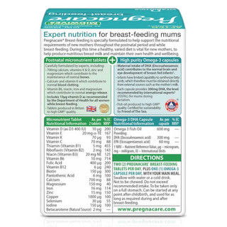 Pregnacare Breast Feeding Viên uống bổ sung vitamin tổng hợp cho mẹ bầu sau sinh (6 vỉ x 14 viên)