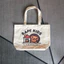 Túi Tote canvas mini khỉ baby cute , trang trí