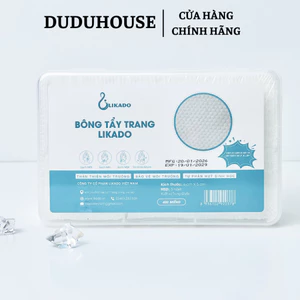 Bông Tẩy Trang Likado Hộp 400/1000 Miếng Duduhouse