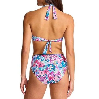 Set bơi 2 mảnh, bikini đi biển nữ hạo tiết hoa nổi bật, áo dây buộc, có gọng, đệm liền hàng VNXK