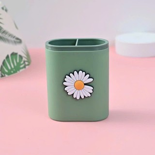 Hộp đựng bút hai ngăn dễ thương, Ống cắm bút 2 ngăn Home max vietnam
