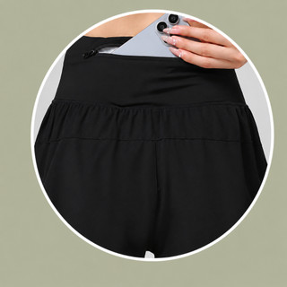 Bộ Quần Áo Thể Thao Nữ Áo Tay Ngắn  - Quần Short Có Túi Khóa, Chạy Bộ Tennis Cầu Lông Sola 4913