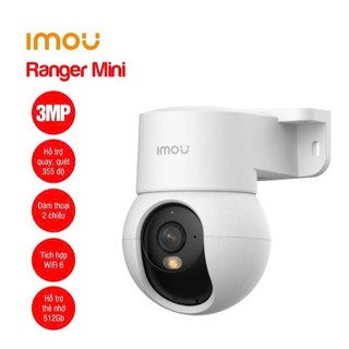 Ranger Mini 3MP | Camera Imou Wifi K2MP-3H1WE | Xoay 360 | Đàm Thoại 2 Chiều | Thông Báo Chuyển Động | Chính Hãng