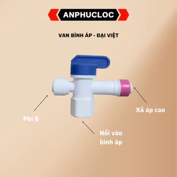 Van bình áp máy lọc nước RO có kèm van chống nổ bình áp Daikiosan Đại Việt