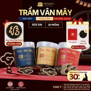 Trầm Vân Mây Size Đại - 28 miếng - ĐẶC BIỆT - CAO CẤP - THƯỢNG HẠNG | Nhang Vân Mây Tự Nhiên