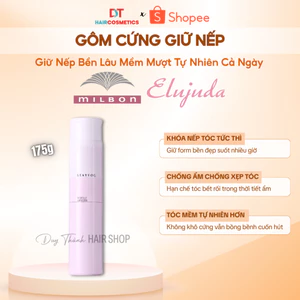 Gôm Giữ Nếp Cứng Milbon Stayfog 175G - Công Nghệ Nhật Bản, Giữ Nếp Cực Lâu, Chống Ẩm Không Bết Tóc.