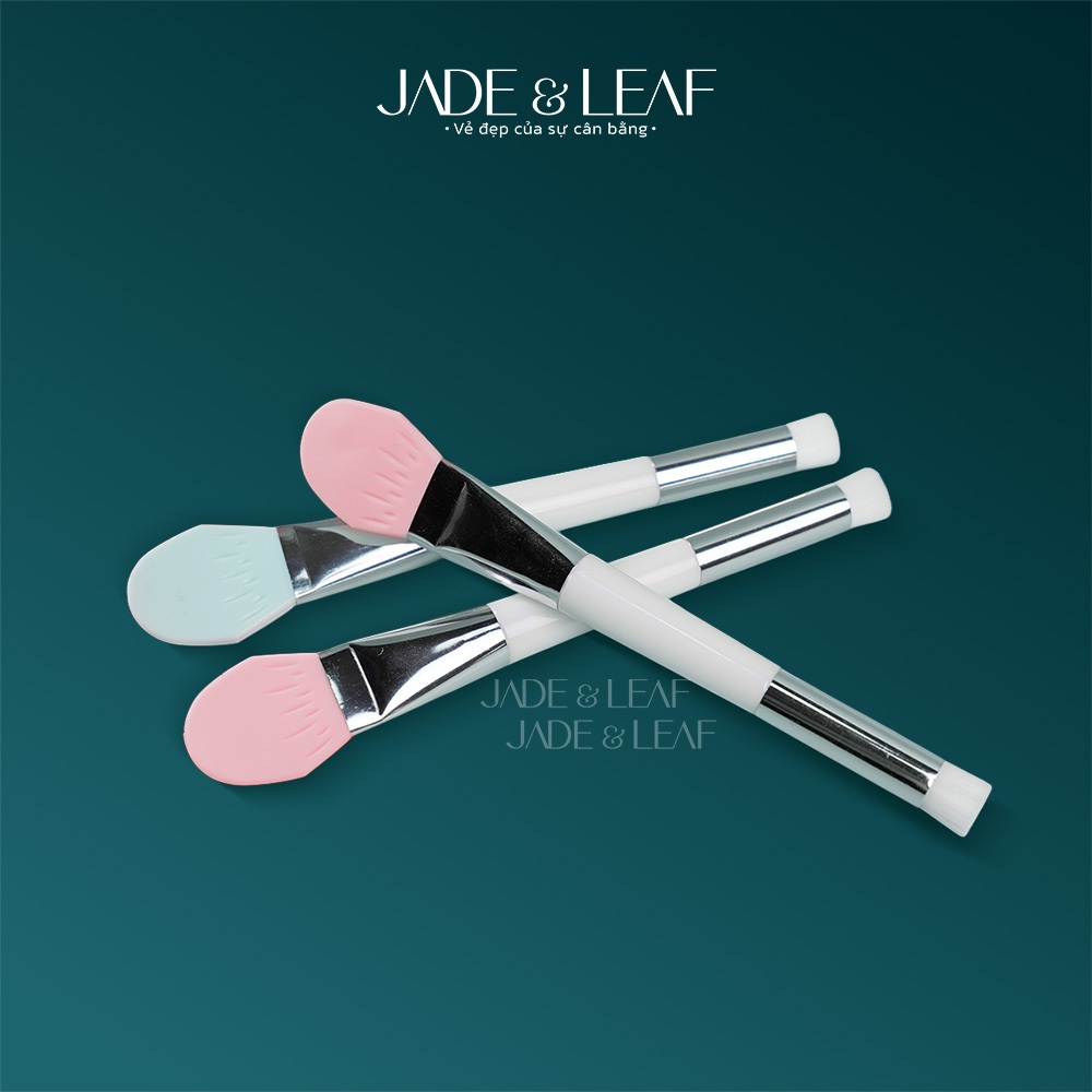 Cọ Quét Mặt Nạ Jade&Leaf Silicon Cao Cấp Chổi Đắp Mask Làm Đẹp Tán Đều Mỹ Phẩm Chăm Sóc Da