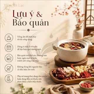 Trà Trợ Miên Giúp An Thần, Ngủ Sâu Giấc, Thư Giãn Tinh Thần, Giảm Căng Thẳng Stress, Bổ Khí Bổ Phổi