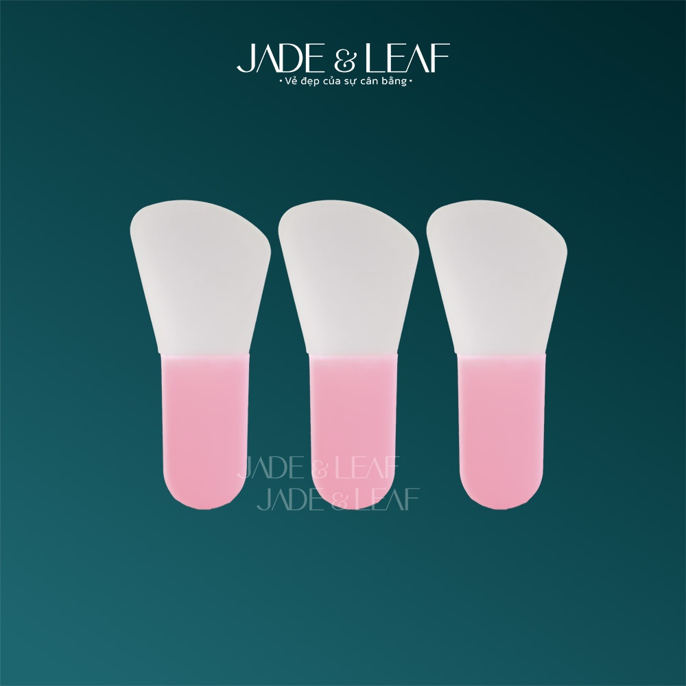Cọ Đắp Mask Mini Jade&Leaf Cầm Tay Silicon Dụng Cụ Thoa Mặt Nạ Chăm Sóc Da Tiện Lợi Nhỏ Gọn