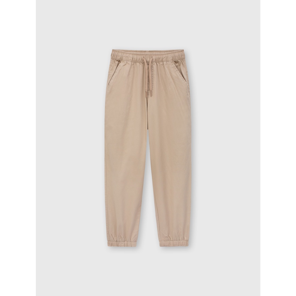 Quần Khaki bé trai CANIFA cạp chun co giãn bo gấu, thoải mái vận động 2BK26A002