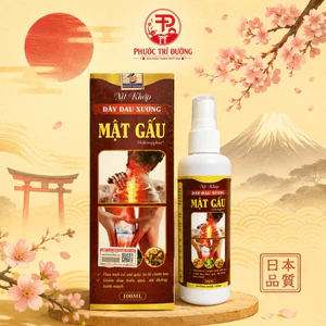 Xịt Xương Khớp Dây Đau Xương Mật Gấu-Giảm đau nhức xương khớp,chấn thương-Chai 100ml