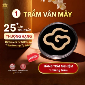 1 tép Trầm Vân Mây | Thượng Hạng | Tiểu | Nhang Vân Mây Sạch | Thơm Sâu | Tự Nhiên