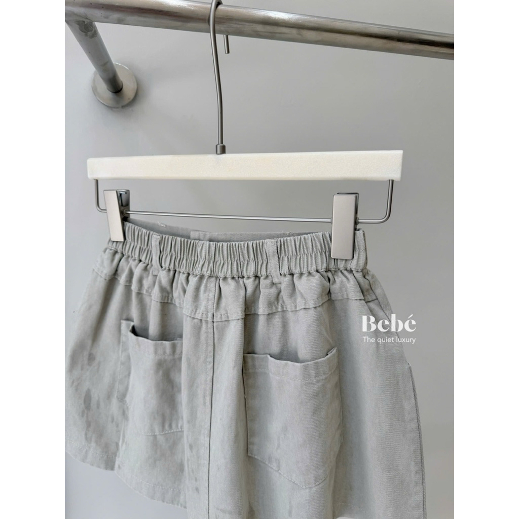 [𝐒𝐮𝐙𝐲] Chân Váy Jeans Thô Bồng Basic QCCC Loại 1