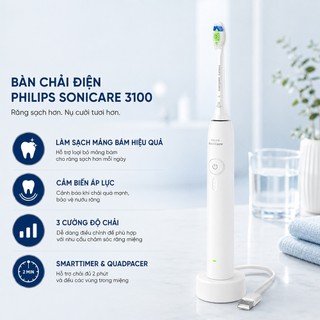 Bàn chải điện Philips Sonicare 3100 HX4031/21