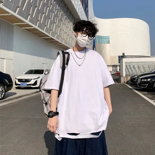 Áo thun phối xích [ovetee] minimal streetwear Hàn