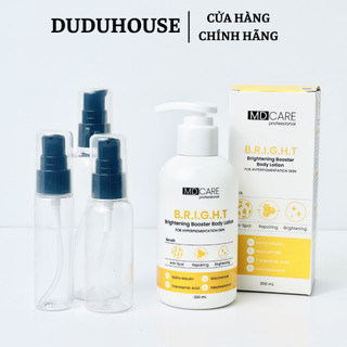 Sữa Dưỡng Thể MD CARE Brightening Booster Body Lotion Sáng Da Mờ Thâm Mụn 200ml Duduhouse