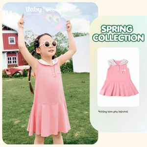 [ILABY 10-40kg] Váy polo bé gái, váy thể thao dáng xòe phong cách tennis cá tính [3899]